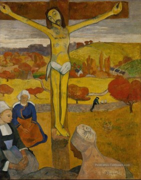 Le Christ jaune Le Christ Jaune postimpressionnisme Primitivisme Paul Gauguin Peinture à l'huile